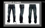 Le jeans clouté du pack Pocket D Le jeans clouté du pack Pocket D