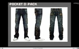 Le jeans avec des motifs étoile du pack Pocket D Le jeans avec des motifs étoile du pack Pocket D