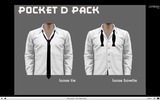 La chemise avec cravate ou noeud papillon du pack Pocket D La chemise avec cravate ou noeud papillon du pack Pocket D