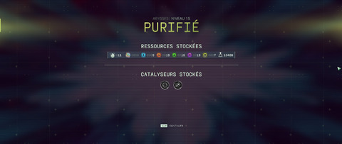 Abysses - Résultats Abysses - Résultats