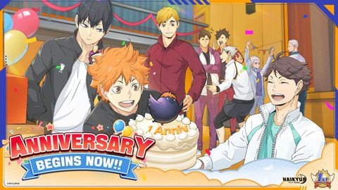 HAIKYU!! FLY HIGH - HAIKYU!! FLY HIGH détaille son 1er anniversaire mobile