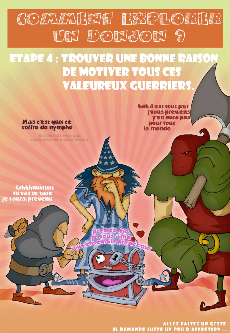 Comment explorer un donjons, �tape 4
