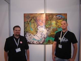 Daniel Ullrich et Mike Kieffer de Frogster Daniel Ullrich et Mike Kieffer de Frogster
