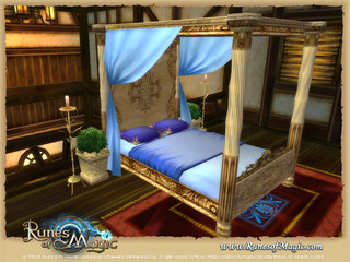 Un intérieur de maison de joueur dans Runes of Magic Un intérieur de maison de joueur dans Runes of Magic