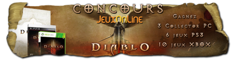 Diablo III - Des jeux Diablo 3 à gagner sur JeuxOnLine