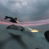 Un Reaver lan�ant ses roquettes