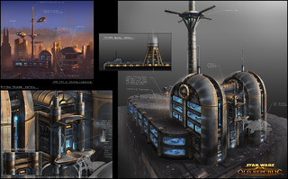 Art conceptuel Coruscant 1 Art conceptuel Coruscant 1