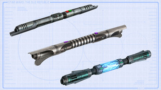 Doubles sabres laser Jedi Doubles sabres laser Jedi