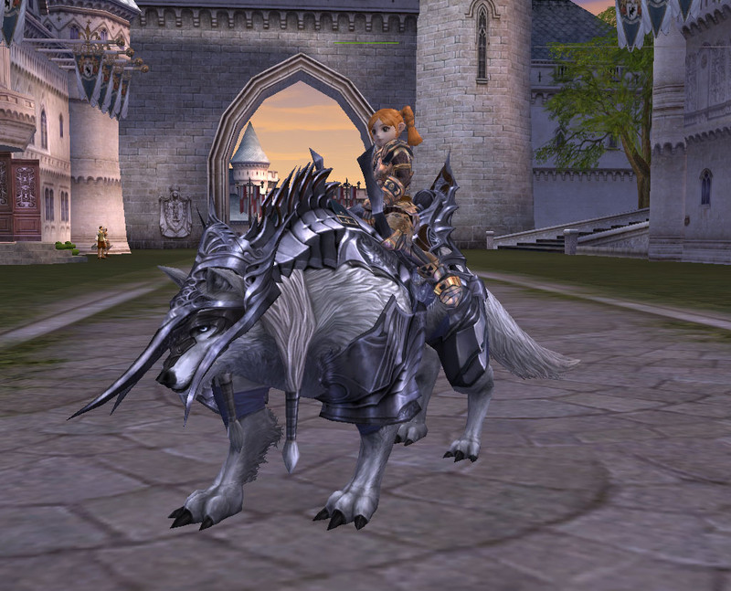 Un fenrir de neige