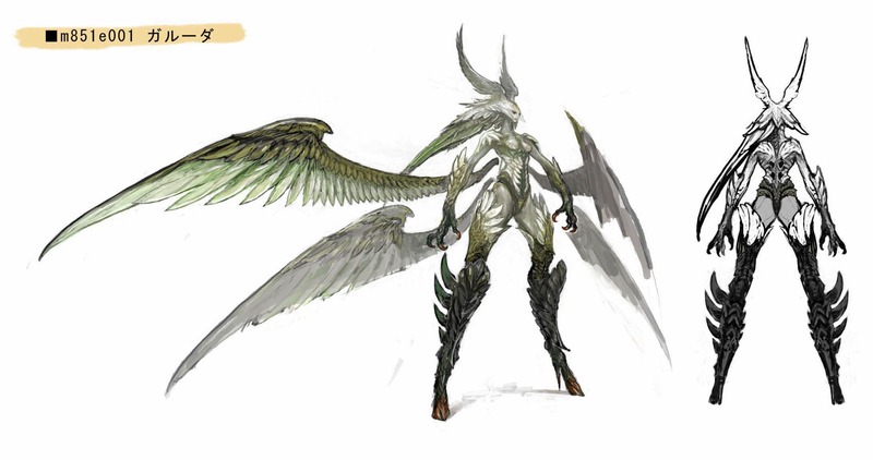 Garuda, primordial des Ixali