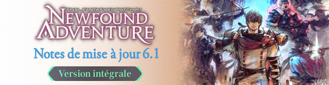 Final Fantasy XIV Online - Les notes de la mise à jour 6.1 de Final Fantasy XIV sont disponibles