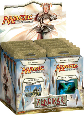 Présentoir à Intros Packs Zendikar Présentoir à Intros Packs Zendikar