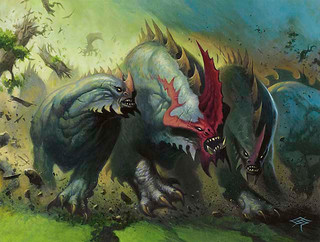 Illustration des Rampaging Baloths Illustration des Rampaging Baloths