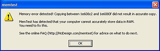 Cliquez sur l'image pour la voir en taille relle

Nom : Error memtest.jpg
Taille : 537x172
Poids : 58,1 Ko
ID : 8920