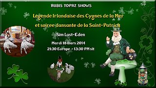 Cliquez sur l'image pour la voir en taille relle

Nom : Affiche St-Patrick et legende - Last Eden mardi 18 mars 2014 JPG.jpg
Taille : 1920x1080
Poids : 813,5 Ko
ID : 217750
