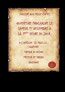 Cliquez sur l'image pour la voir en taille relle

Nom : Colline Aux Mille Pintes3.jpg
Taille : 794x1122
Poids : 106,7 Ko
ID : 147731