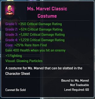 Cliquez sur l'image pour la voir en taille relle

Nom : CostumeMsMarvel.jpg
Taille : 405x421
Poids : 55,9 Ko
ID : 238222