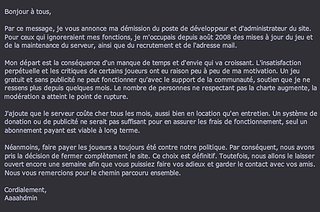 Cliquez sur l'image pour la voir en taille relle

Nom : The end.jpg
Taille : 626x414
Poids : 79,8 Ko
ID : 130242