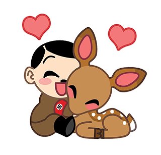 Cliquez sur l'image pour la voir en taille relle

Nom : baby_deer_loves_hitler_by_humon.jpg
Taille : 417x400
Poids : 80,6 Ko
ID : 132264