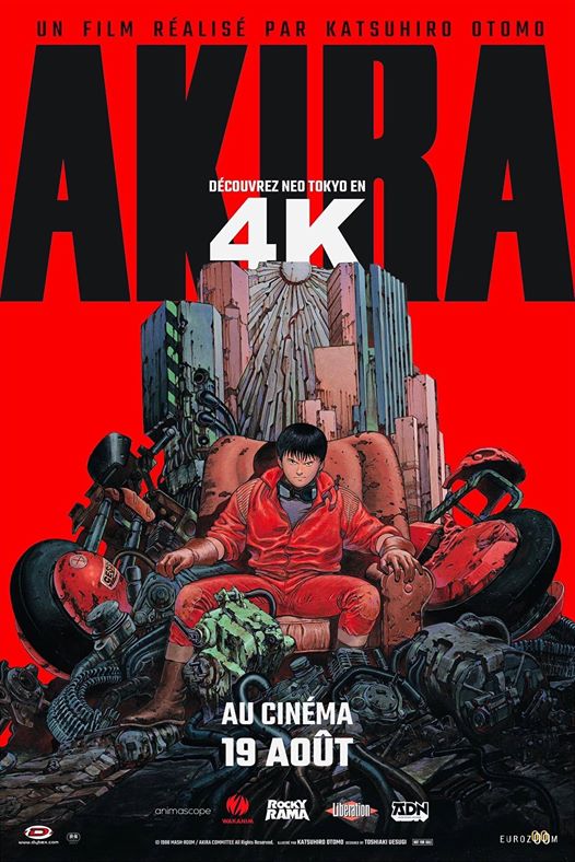Akira, de retour en salles et en 4K !