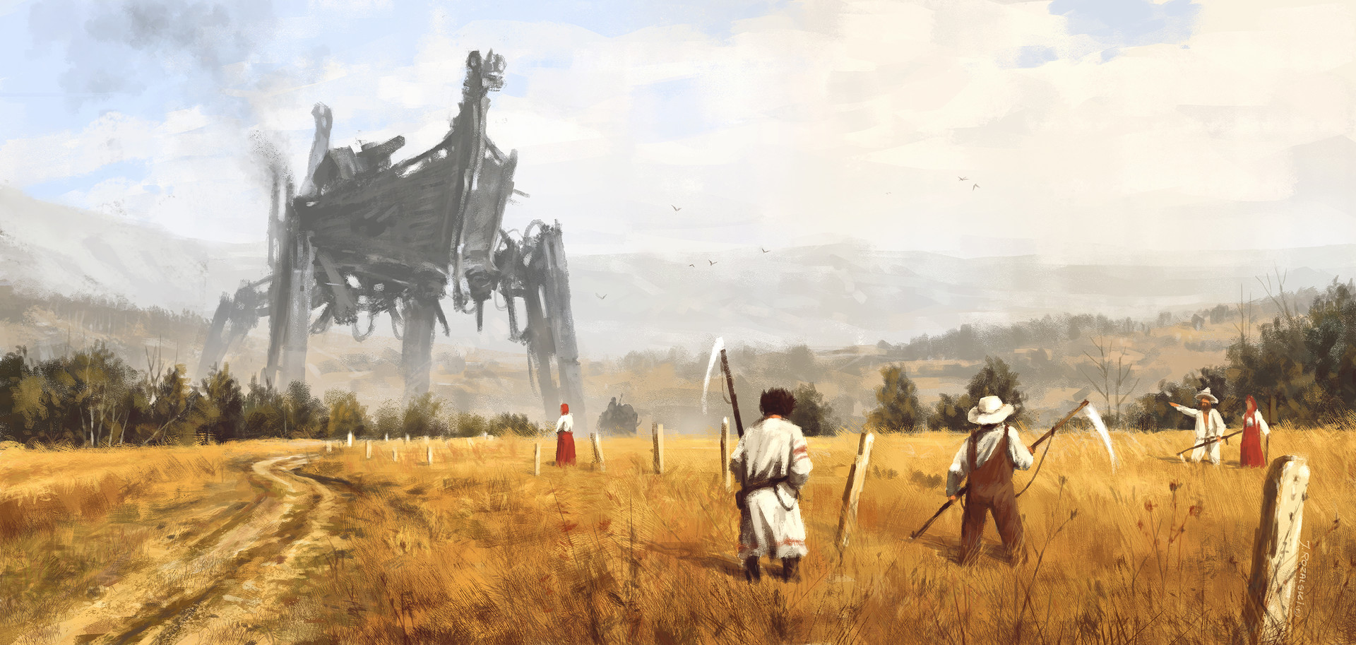 Iron harvest картинки роботов