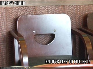 Cliquez sur l'image pour la voir en taille relle

Nom : Happy chair!.jpg
Taille : 499x374
Poids : 29,7 Ko
ID : 45547