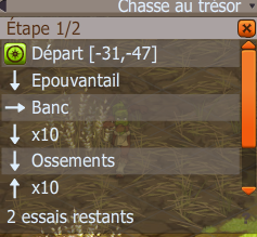 Banc Chasse Dofus Gamboahinestrosa