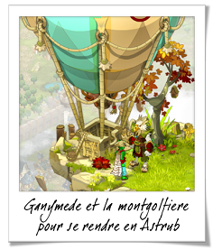 Ganymède et la montgolfière