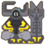 65px MH3U Goldbeard Ceadeus Icon