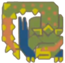 65px MH3U Green Nargacuga Icon