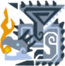 65px MH3U Silver Rathalos Icon
