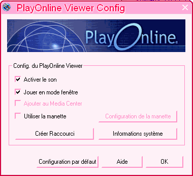 Playonline Viewer config