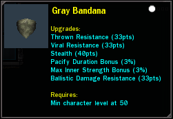 Gray Bandana