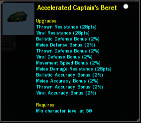 Accelerated Captain's Beret