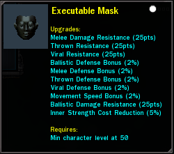Executable Mask