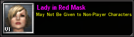 Laydy In Red Mask