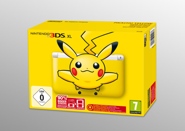 Edition spécial Pikachu de la Nintendo 3DS XL