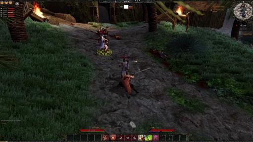 Combats à l'épée et avec sorts