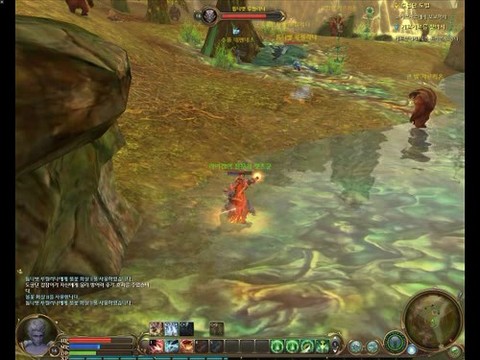 Un sorcier combattant en PvE 2 (CBT)