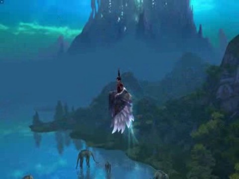 Atreia vue du ciel... le vol libre