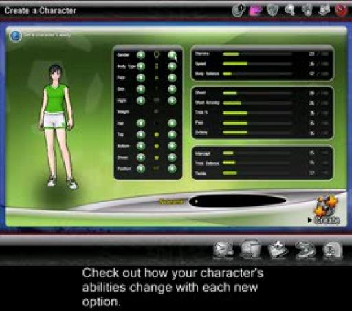 Création de personnage