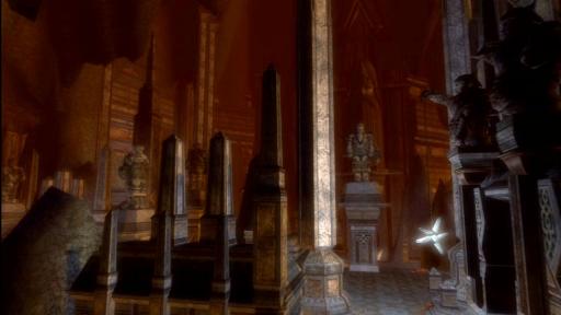 Cinématique du survol des Profondeurs en Flammes