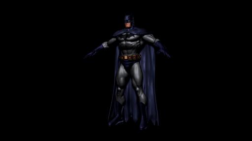 Rendu 3D de Batman