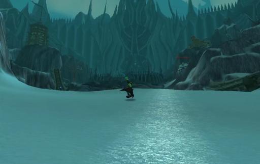 La zone Dragonblight de Wrath of the Lich King