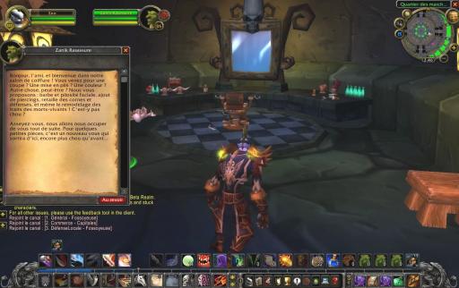 Implémentation du Barbier dans WotLK
