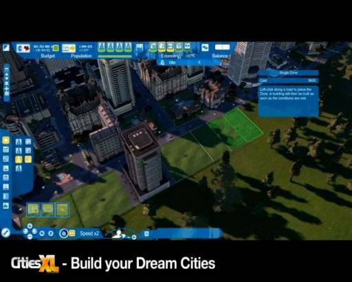 Gameplay de Cities XL