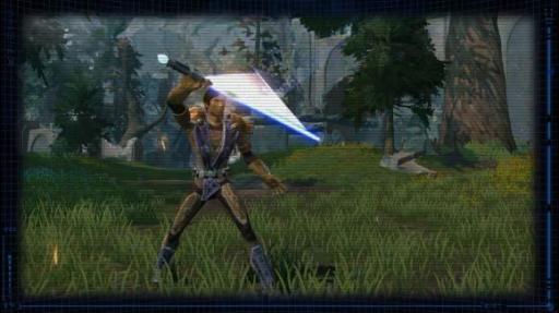 Chevalier Jedi - lancé de sabre