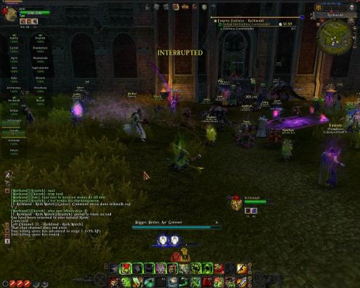 Attaque des remparts d'une Forteresse en T4