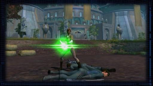 Jedi Consulaire - combat au sabre laser à double lame