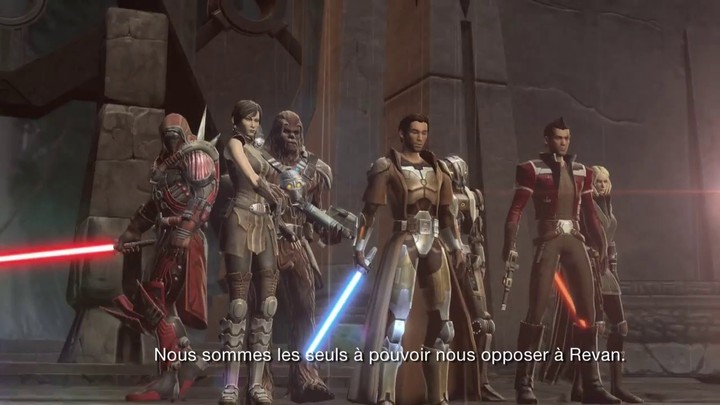 Bande-annonce de lancement de l'extension SWTOR: Shadow of Revan (VOSTFR)